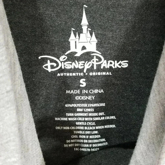 {Disney} Sleeveless Hooded Top Size Small - Picture 8 of 9
